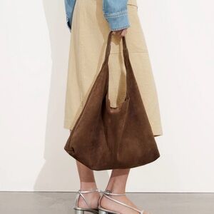 BRAND NEW NEVER WORN Marbella the Matilda Suede Leather Tote